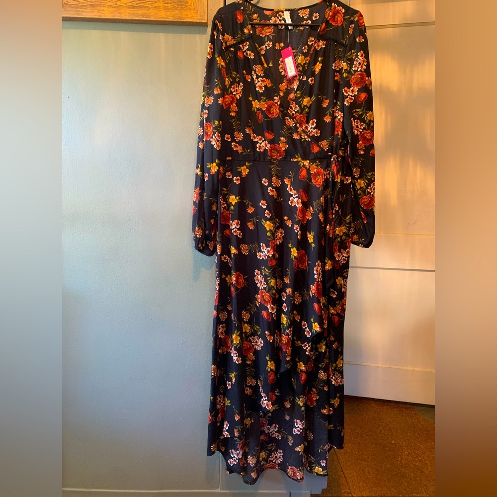 Floral Fall Dress NWT XXL